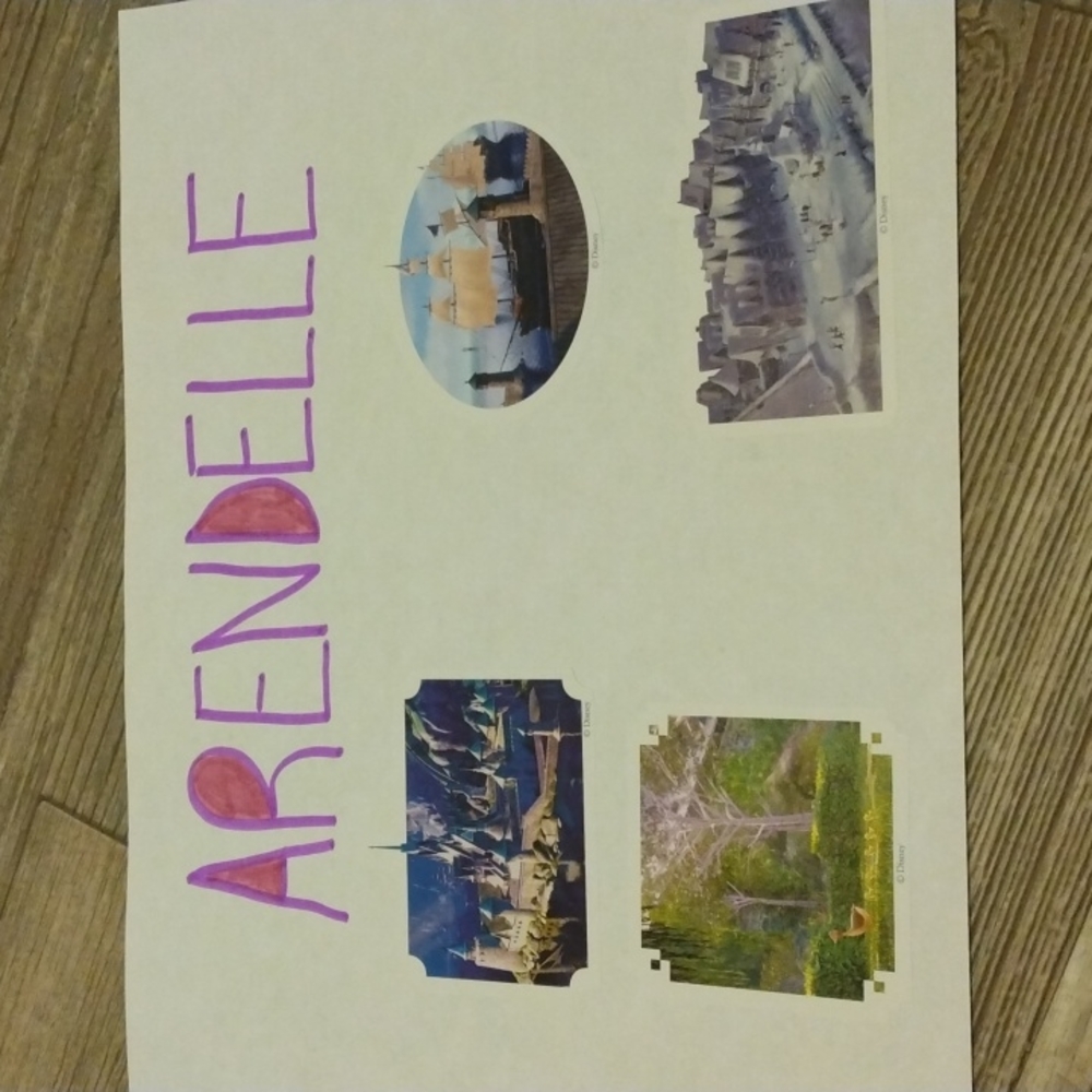 $1 if bundled arendelle poster